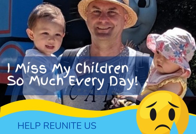 John Sichi has made a public appeal for help to regain custody of his children. Photo: Twitter