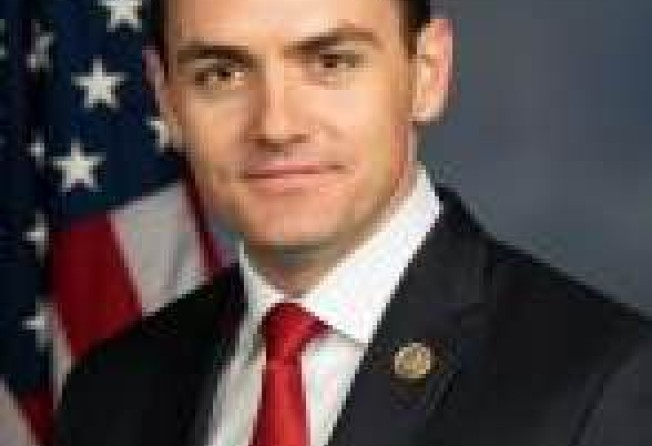 A screenshot of Representative Mike Gallagher, Republican of Wisconsin, from his website. .