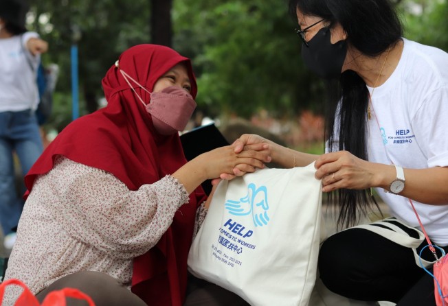 Outreach programmes led by Help for Domestic Workers offer valuable services to the city’s more than 400,000 migrant domestic workers. Photo: Handout