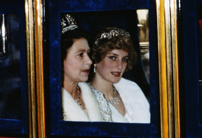 Diana, the Princess of Wales and Queen Elizabeth attend the Opening of Parliament in London, November 1982. Photo: Getty Images