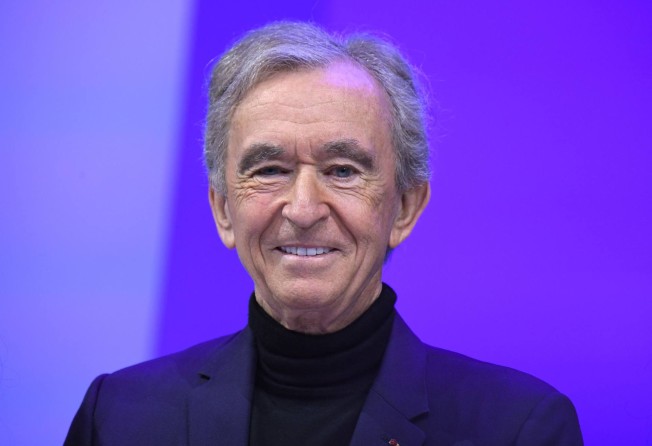 French luxury group LVMH chairman and chief executive Bernard Arnault as he attends an LVMH event at the Vivatech technology start-ups and innovation fair in Paris, on June 16. Photo: AFP