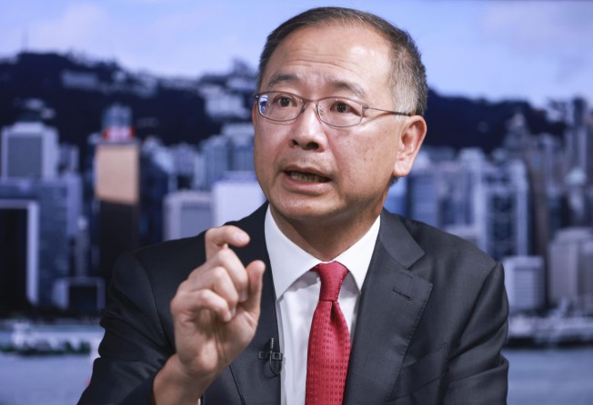 HKMA CEO Eddie Yue said that sound regulations are a must for the city’s pursuit of becoming a virtual assets hub. Photo: May Tse