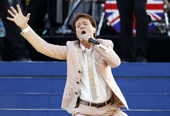 Cliff Richard performing during the Diamond Jubilee concert in front of Buckingham Palace in London in June 2012. Photo: Reuters