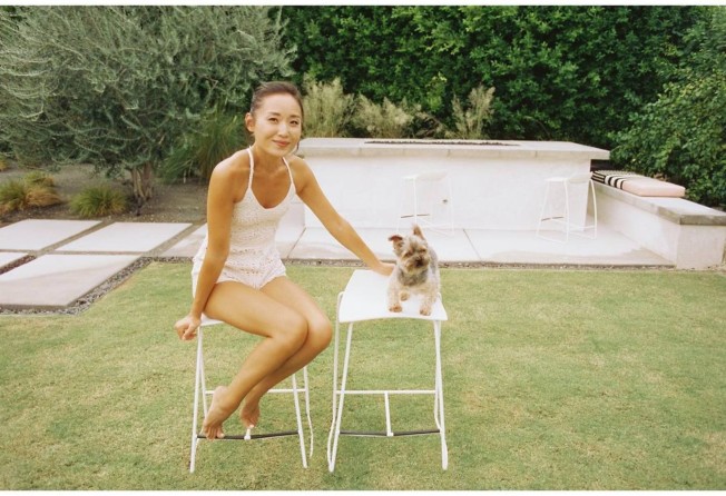 Li Jun-li and her dog Toto, who has his own Instagram page. Photo: @lijunli/Instagram