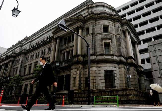 The headquarters of the Bank of Japan in Tokyo. Photo: Reuters