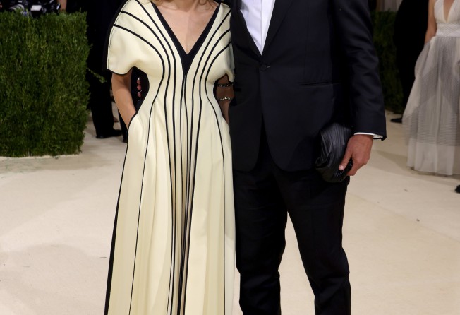 Tory Burch (left) and Pierre-Yves Roussel at the 2021 Met Gala in New York. Photo: WireImage