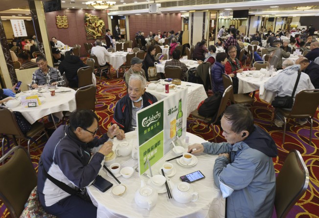 Diners have flocked to the city’s restaurants. Photo: May Tse