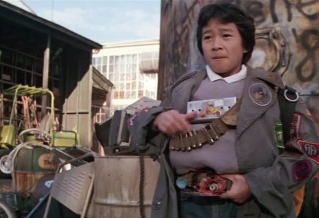 Ke Huy Quan as Richard ‘Data’ Wang in a still from The Goonies. Photo: Warner Bros