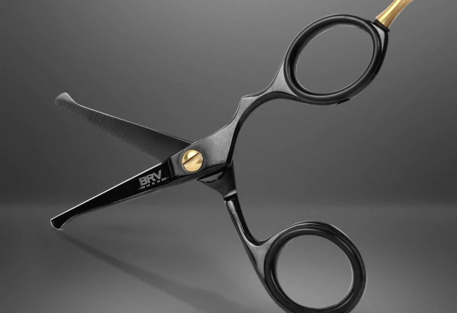 Moustache scissors can be used to remove facial hair that is creeping over your lips.