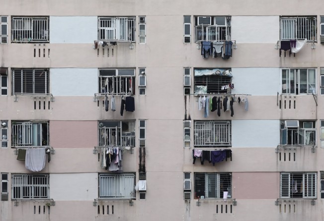 A third of Hong Kong’s population live in public housing blocks like this one in the Yue Wan Estate on Hong Kong Island. Photo: SCMP/Jonathan Wong