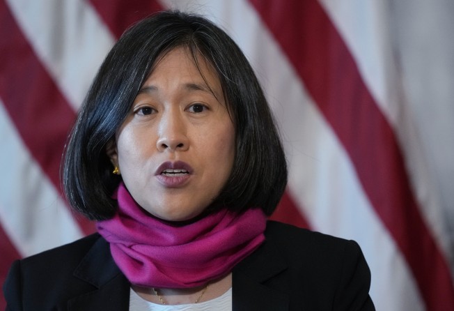 US Trade Representative Katherine Tai will be among the US delegation to Davos. Photo: AP