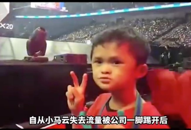 Little Fan first shot to prominence in 2015 when his older cousin posted a photo of him online. Photo: Weibo