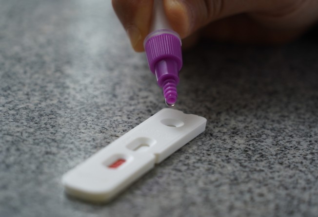 Daily rapid antigen tests will still be required in schools as Hong Kong relaxes Covid-19 restrictions. Photo: Felix Wong