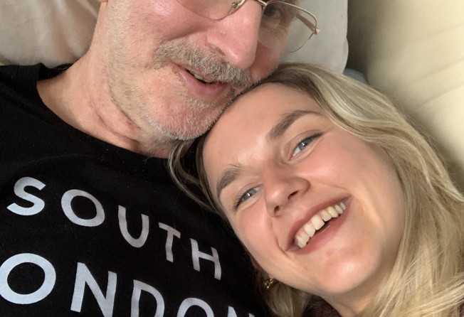 Lizzie Perry, founder of This is Dementia, with her father, who was diagnosed with the disease at 58. Photo: This is Dementia