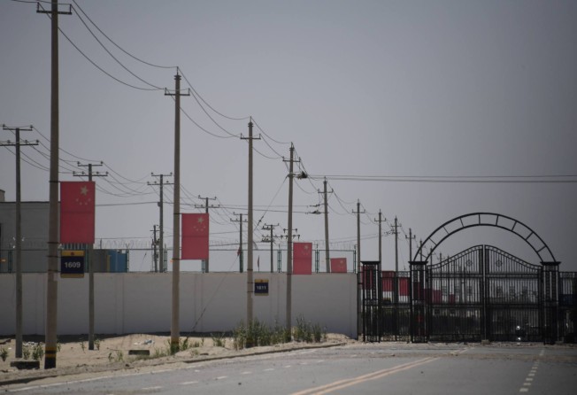View of a Xinjiang facility in 2019, which some Western observers believe to be a re-education camp where mostly Muslim ethnic minorities have been detained. Photo: AFP
