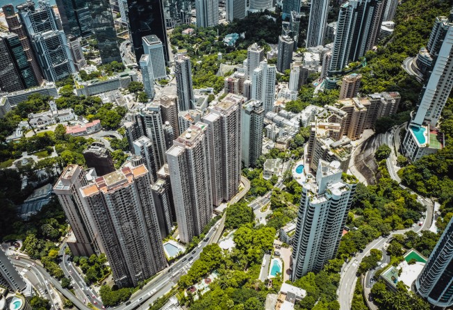 Skyscrapers in Mid-Levels in Hong Kong. Photo: Getty Images/iStockphoto