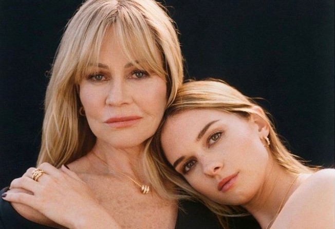 Meet Antonio Banderas and Melanie Griffith's daughter Stella: the Gen Z  beauty is a model-influencer, the half-sis of Dakota Johnson, attends  fashion shows – and has her own beauty brand Lightbound |