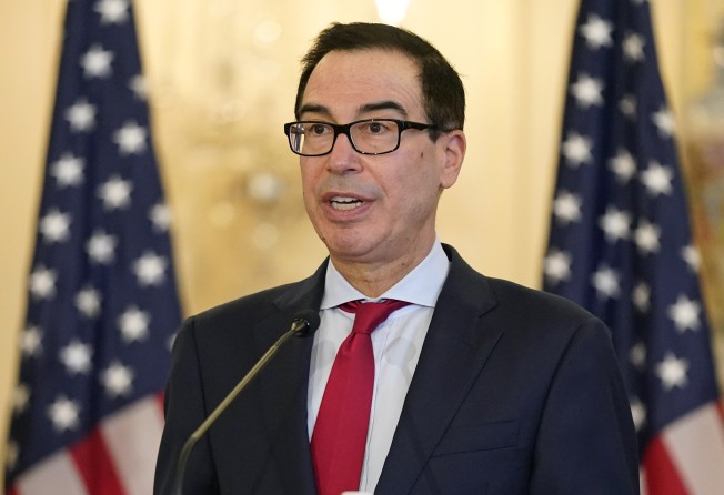 Former US Treasury Secretary Steven Mnuchin says he is putting together an investor group to buy TikTok. Photo: AP