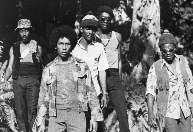 Bob Marley (second left) with his band The Wailers (from left) Earl Lindo, Carlton Barrett, Peter Tosh and Aston Barrett in Jamaica circa 1972. The Wailers will play in Hong Kong for the first time on April 5. Photo: Getty Images