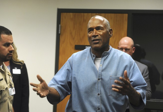 OJ Simpson was suffering from prostate cancer before his death earlier this week. Photo: AP