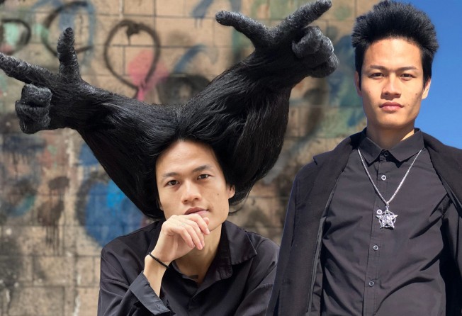 Chinese influencer Luo Fuxing, known for his dramatic animal hairstyles, is shifting his focus to theatre and fashion. Photo: SCMP composite/Weibo
