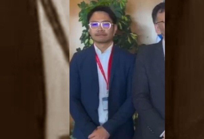 An undated screenshot of Bo Yang, also known as Emilio, with whom Chilean lawmaker Karol Cariola is said to have had dealings that are the subject of an investigation.