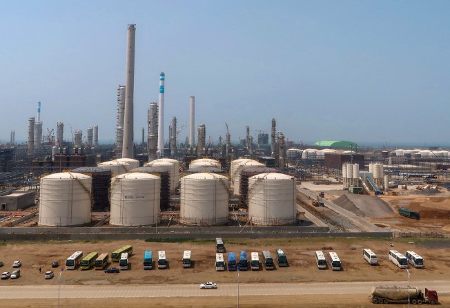 Hengli Petrochemical in Dalian, Liaoning province, has been accused by the United States of links to the Iran oil trade. Photo: Reuters