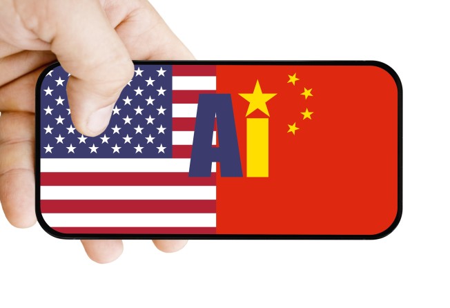 China and the US are set to fight out an intense battle for global AI supremacy in a high-stakes race to the top. Photo: Shutterstock