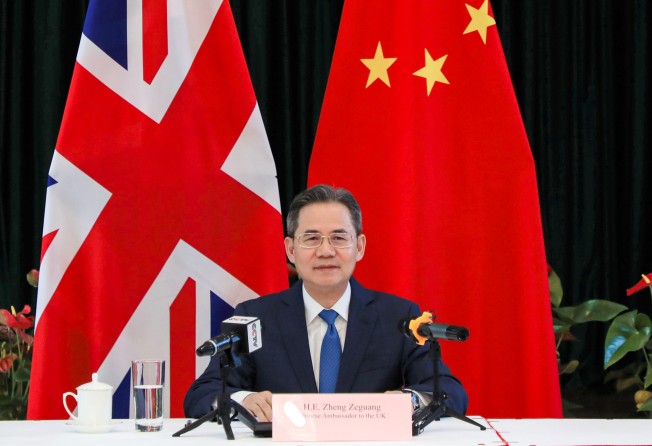 Chinese Ambassador to the UK Zheng Zeguang. Photo: Handout