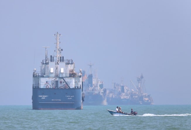 The conflict ground shipping through the Strait of Hormuz to a standstill. Photo: AP