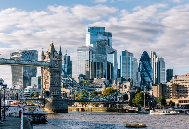 The London Clearing House headquarters are in the City of London, the British capital’s main financial district. Photo: Getty Images