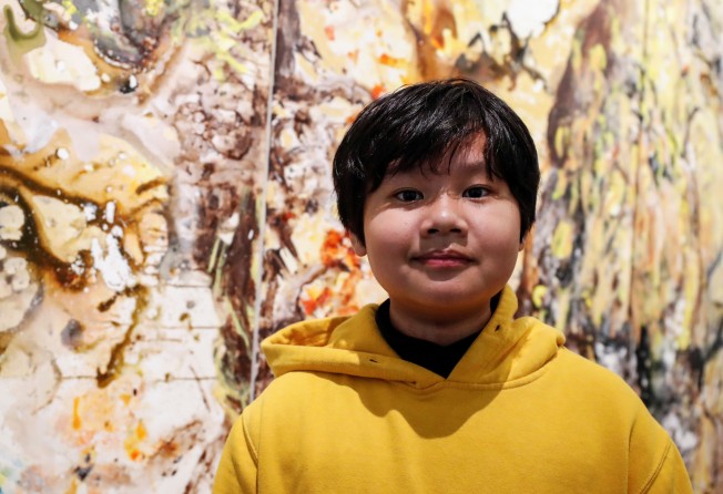 12 Year Old Xeo Chu Vietnam S Young Jackson Pollock Opens New