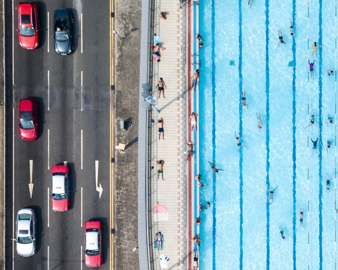 ‘Uneventful Weekend’ by Sze Wang is the National Geographic Wheelock Hong Kong Photo Contest 2018’s winner in the City category. Photo: Handout