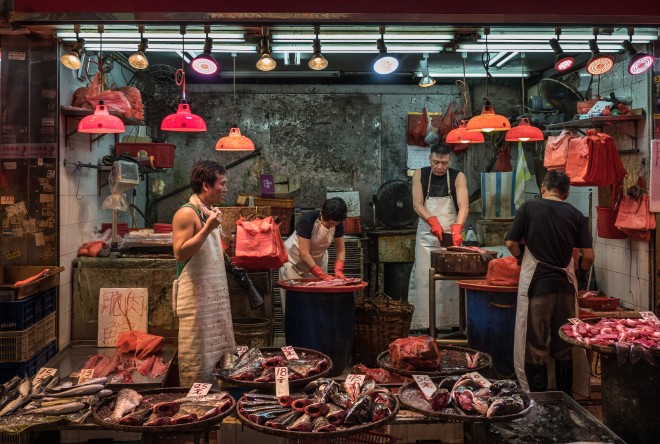‘Wet Market‘ by Simon Mak. Photo: Handout