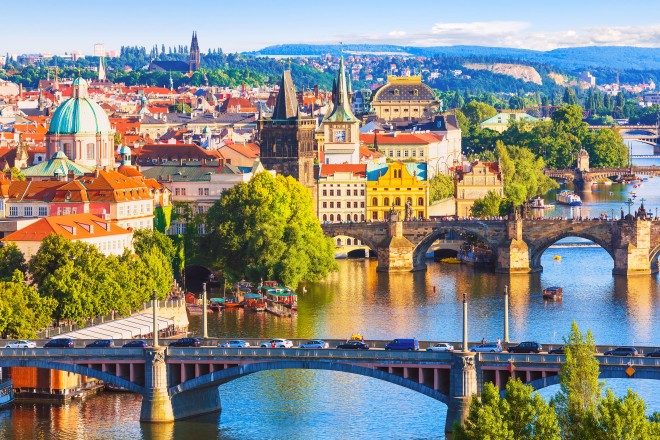 Prague, the capital of the Czech Republic, where investor benefits include 10-year corporate income tax relief and cash grants for job creation and training. Photo: Shutterstock