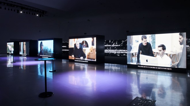 The Seoul launch party introduces the Tod’s No_Code project and its philosophy.