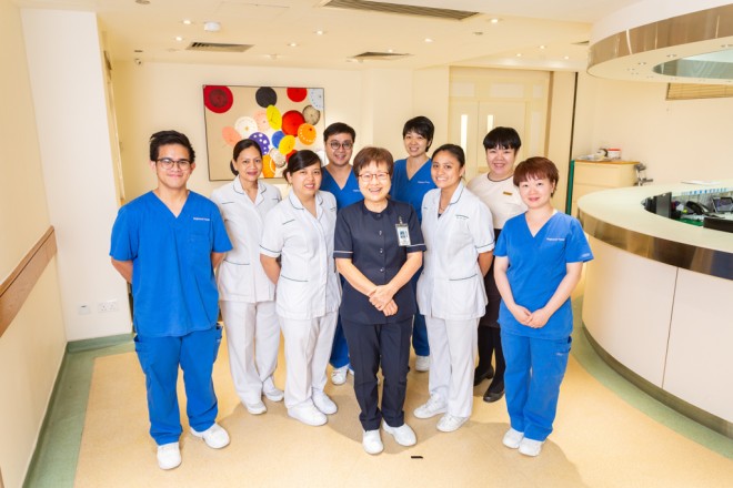Matilda's medical surgical team supporting patients and their families.