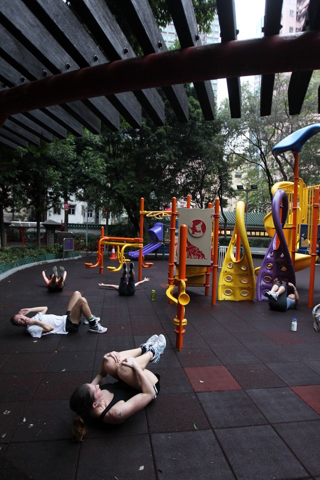 You can make use of whatever space you have to do circuit training.