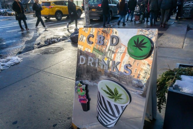 In the US, CBD is being added to skin creams, coffee and even dog treats.