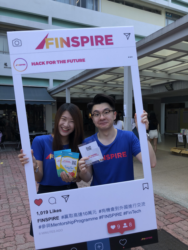 The contest welcomes local and overseas university students who are aspired to transform finance through technology. FINSPIRE will conduct a school tour on 18 and 22 October 2019 respectively to The Open University of Hong Kong and The University of Hong Kong to recruit potential participants.
