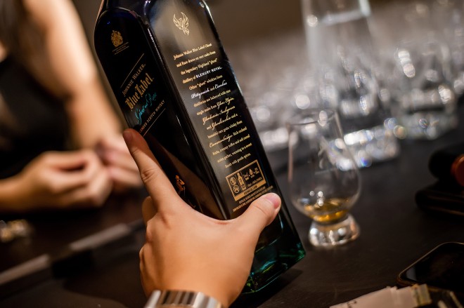 Johnnie Walker Blue Label Ghost and Rare Glenury Royal is an indulgent blend crafted using whiskies from legendary “ghost” and existing distilleries.