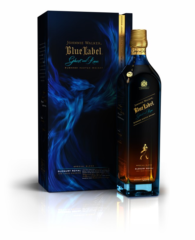 Johnnie Walker Blue Label Ghost and Rare Glenury Royal is the third and final iteration of the “Ghost and Rare” series.