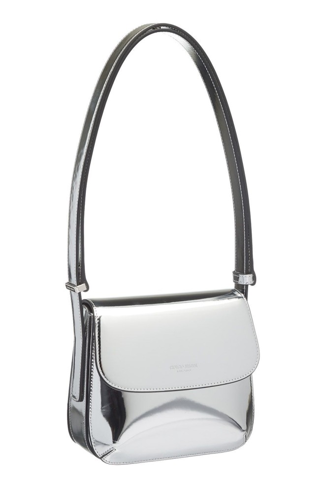 La Prima Mini Leather Crossbody Bag