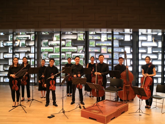 The specially formed Musicus Anniversary Ensemble features young talented musicians from Hong Kong.