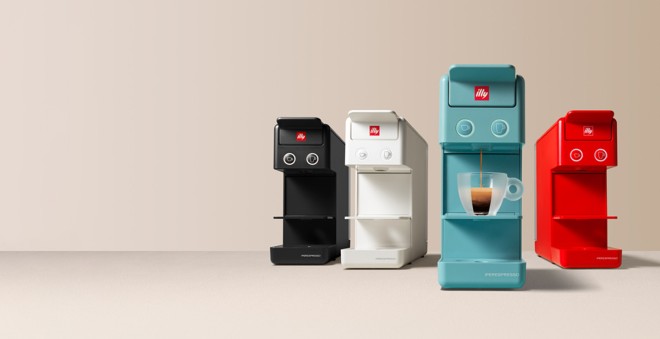 The compact Y3.2 Iperespresso capsule machine is a must-have for coffee lovers.