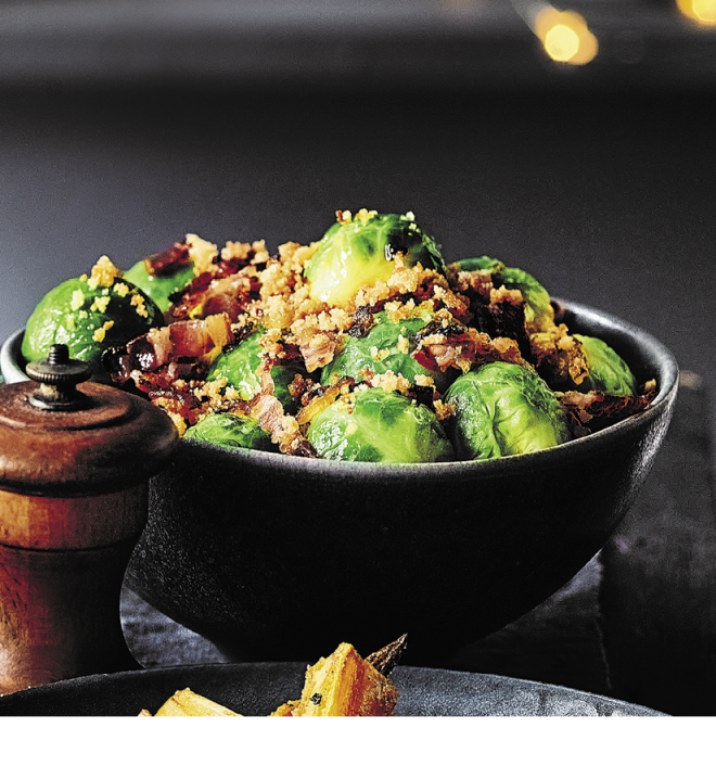 M&S is delighted to share this mouth-watering brussels sprouts with a crunch recipe with its customers.