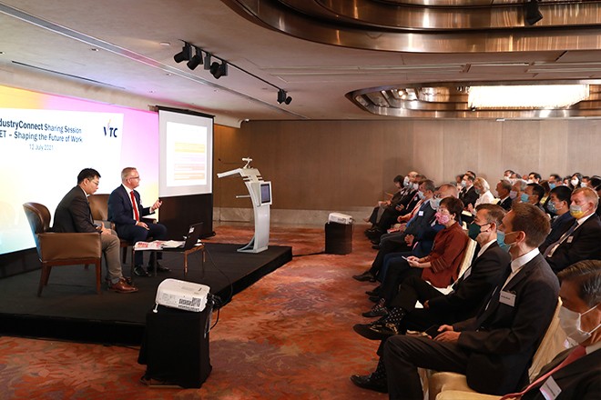 Mr. Simon Booker, Partner of Advisory Services at PwC Hong Kong, shares insights into the possibilities of VPET in shaping the future of work and the Hong Kong economy.