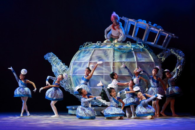 Members of the Children’s and Youth Troupes enjoy professional performance opportunities.