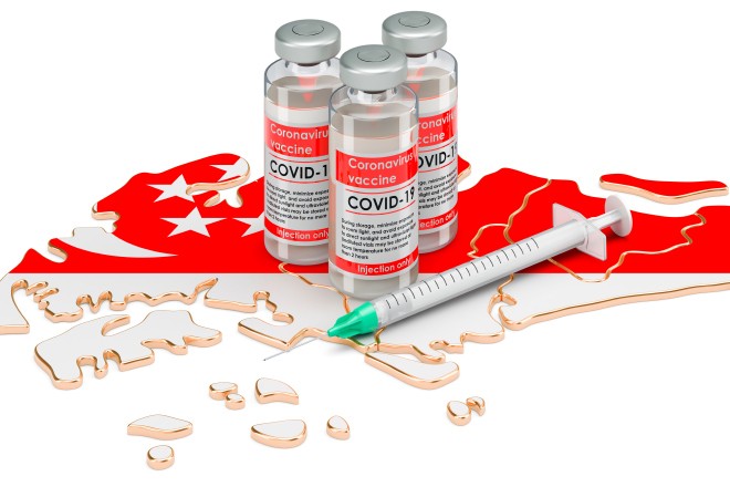 Singapore has carried out a rapid vaccine rollout, with nearly 80% of its population fully vaccinated against Covid at the time of writing. Photo: Shutterstock
