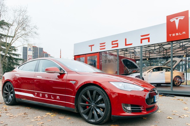 Investing in expensive stocks such as electric-car manufacturer Tesla comes with certain risks, but these can pay off handsomely. Photo: Shutterstock